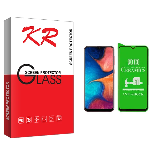 محافظ صفحه نمایش سرامیکی کی آر مدل +HD مناسب برای گوشی موبایل سامسونگ Galaxy A30
