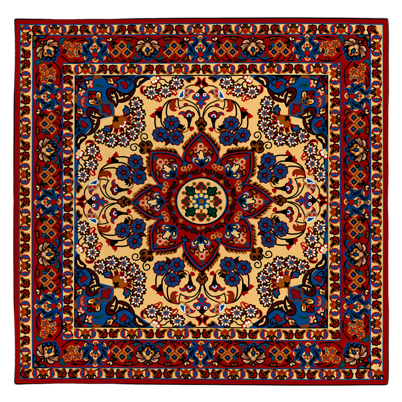 رومیزی طرح فرش کد 952