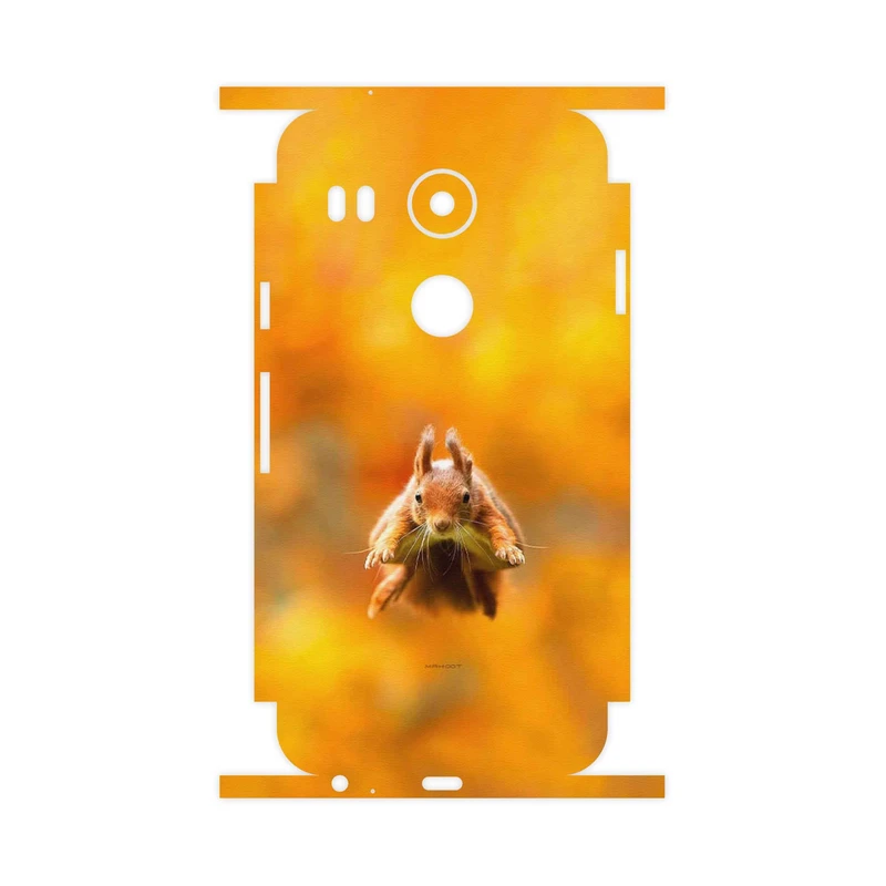 برچسب پوششی ماهوت مدل Squirrel-FullSkin مناسب برای گوشی موبایل گوگل Nexus 5X