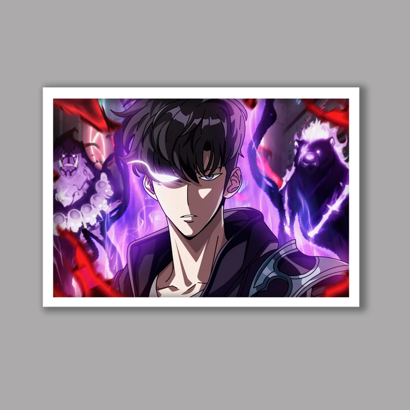 تابلو لیلیان مدل انیمه تک رو Solo Leveling کد LA-G11530