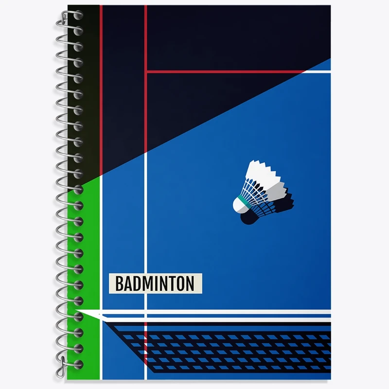 دفتر لغت 50 برگ خندالو طرح بدمینتون کد N1080