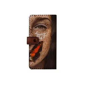  کیف پول چرمی ترمه طراحان ایده مدل بنددار  کد sbh022