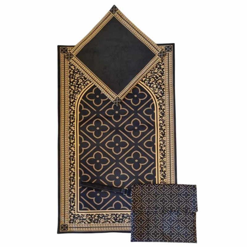 سجاده و جانماز طرح توحید کد 90 به همراه کیف