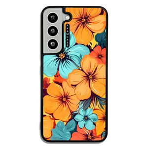 AKAM AMC-WSGS22-FLOWERS-38 Cover For Samsung Galaxy S22