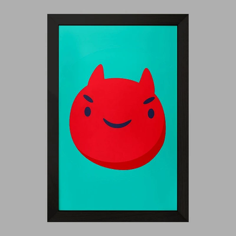 تابلو خندالو مدل ایموجی Emoji کد 3012