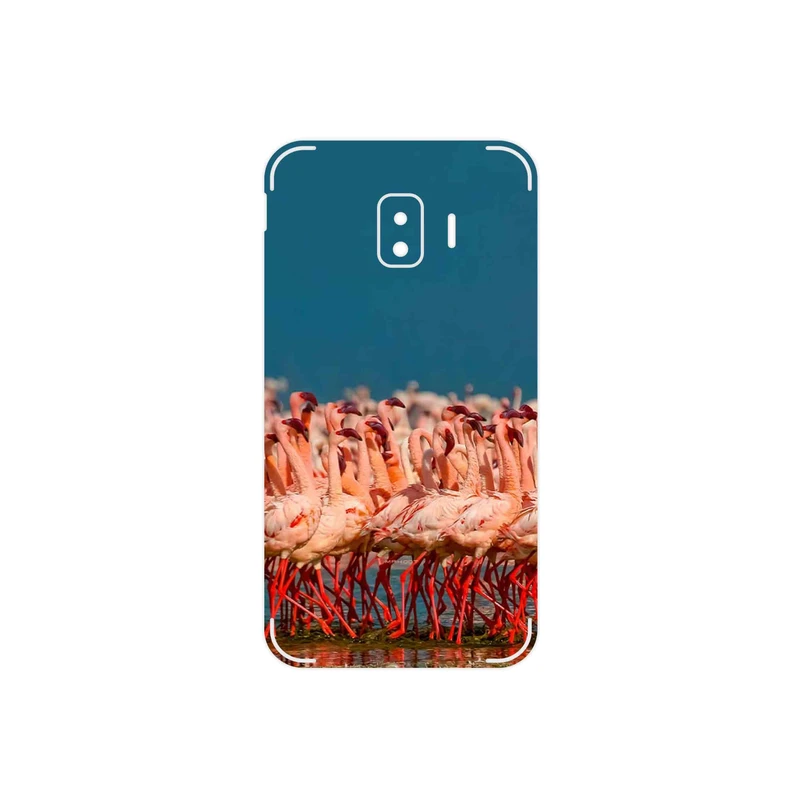 برچسب پوششی ماهوت مدل Flamingo مناسب برای گوشی موبایل سامسونگ Galaxy J2 Core