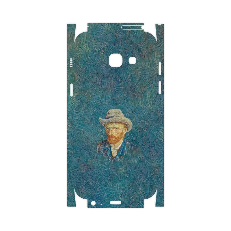 برچسب پوششی ماهوت مدل Self portrait with a gray felt hat-FullSkin مناسب برای گوشی موبایل سامسونگ Galaxy A3 2017