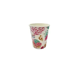 لیوان یکبار مصرف مدل کاغذی بسته 50 عددی