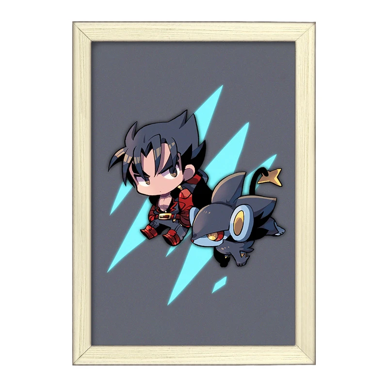 تابلو خندالو طرح بازی پوکمون (pokemon) کد 32738