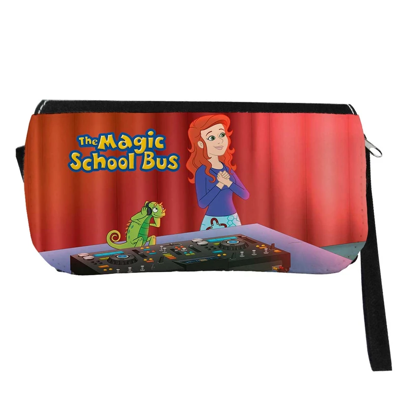   جامدادی مدل دوزیپ طرح انیمیشن سفرهای علمی کد NI795