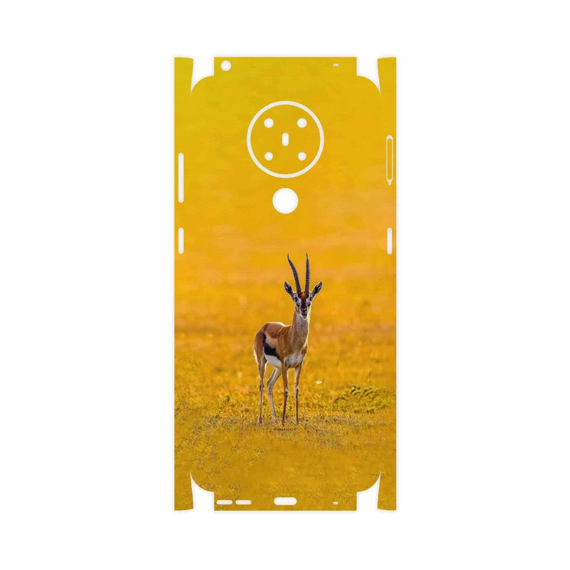 برچسب پوششی ماهوت مدل Gazelle-FullSkin مناسب برای گوشی موبایل نوکیا 5.3