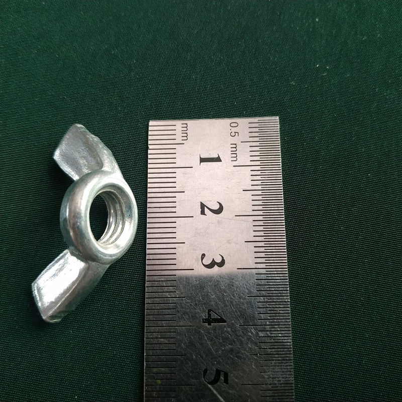 مهره خروسکی مدل M10 بسته 10 عددی