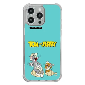 AKAM AMC-WTA15PROMAX-TOM & JERRY3 Cover For Apple iPhone 15 Pro Max