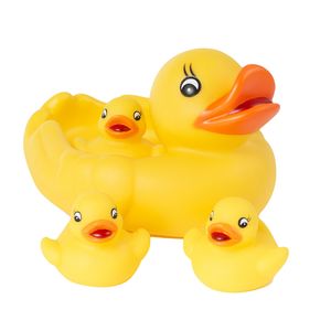 نقد و بررسی عروسک حمام طرح اردک مجموعه 4 عددی توسط خریداران