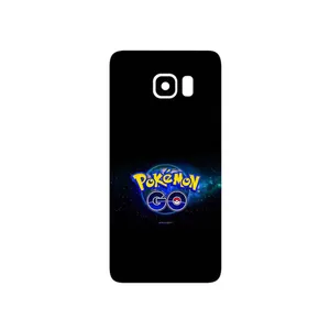 MAHOOT Pokemon Go Game Series Cover Sticker for Samsung Galaxy S6 Edge