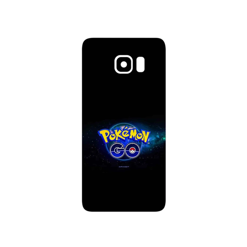 برچسب پوششی ماهوت مدل Pokemon Go Game Series مناسب برای گوشی موبایل سامسونگ Galaxy S6 Edge