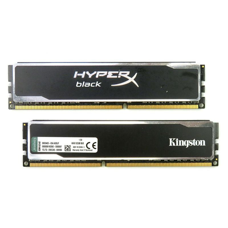 رم دسکتاپ DDR3 تک کاناله 1600 مگاهرتز CL9 کینگستون مدل Hyperx ظرفیت 8 گیگابایت