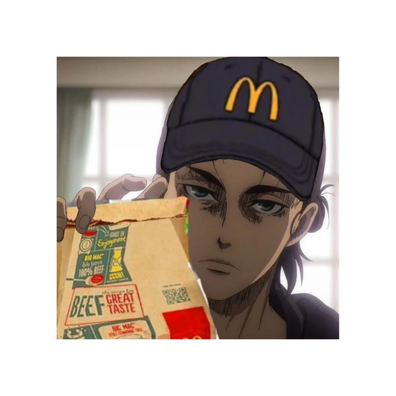 استیکر لپ تاپ و موبایل مدل انیمه طرح حمله به تایتان ارن یگر Attack on Titan Eren Yeager کد 4274