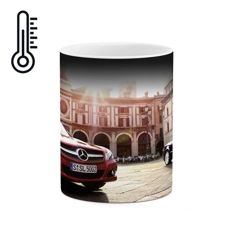 ماگ حرارتی کاکتی مدل ماشین بنز کد mgh11442