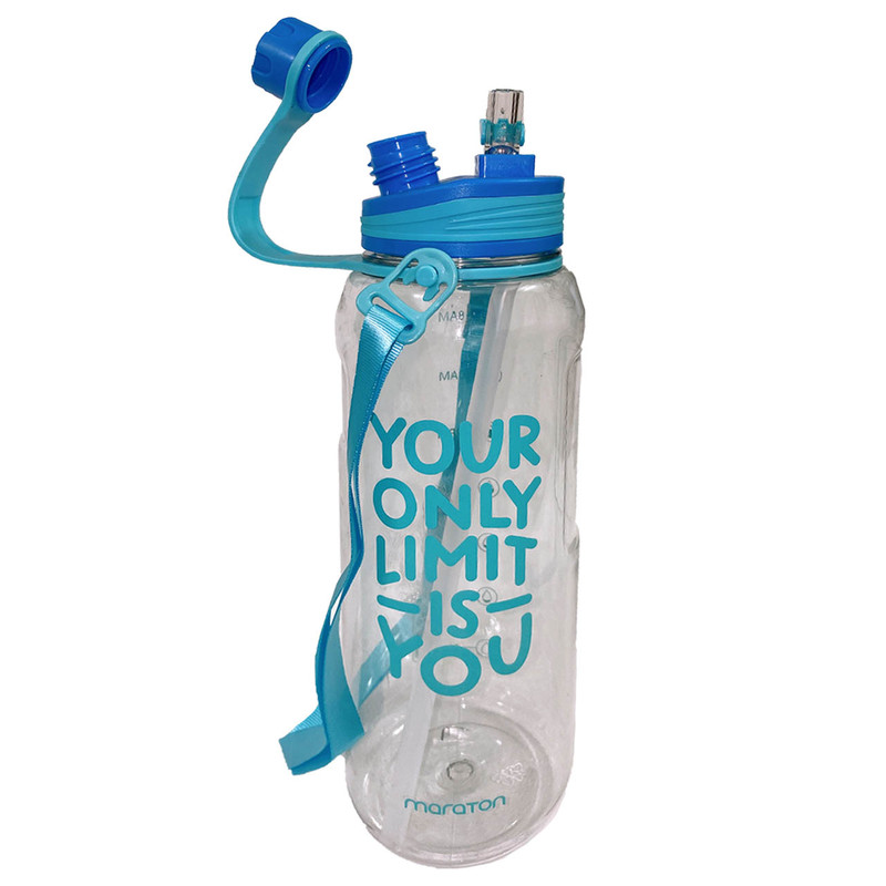قمقمه ماراتن مدل YOUR ONLY LIMIT IS YOU گنجایش 2 لیتر