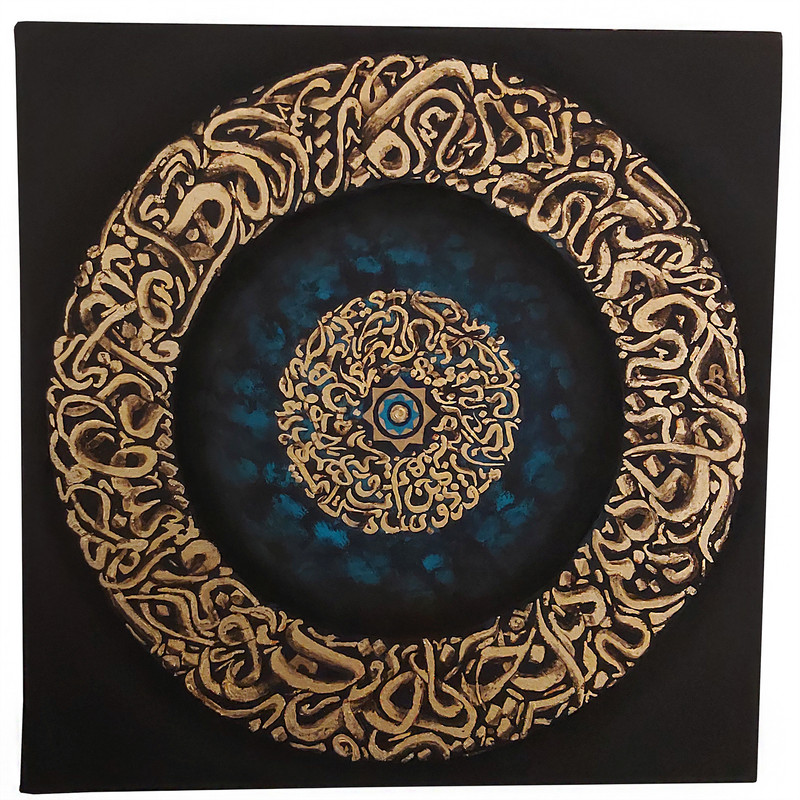 تابلو خوشنویسی مدل جان من کد 001