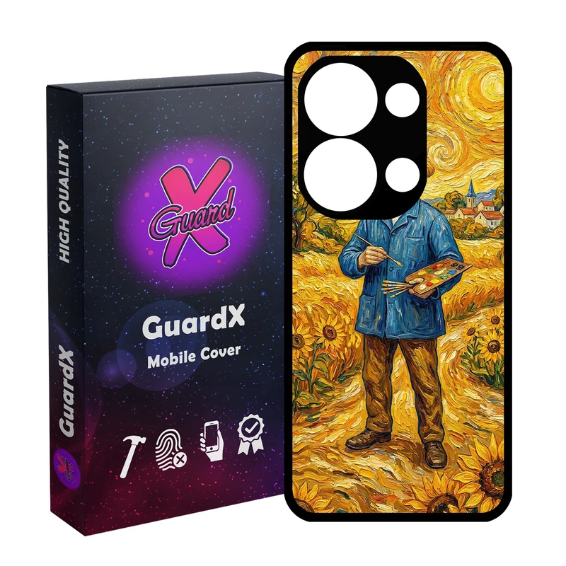 کاور گارد ایکس طرح ون گوگ مدل 10990 مناسب برای گوشی موبایل شیائومی Redmi Note 13 Pro 4G / Poco M6 Pro 4G