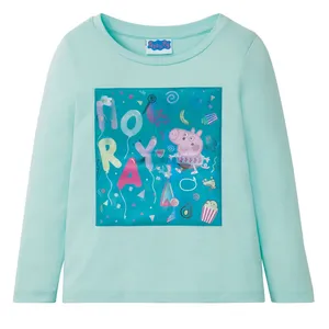 تی شرت آستین بلند دخترانه پپا پیگ مدل 8660194