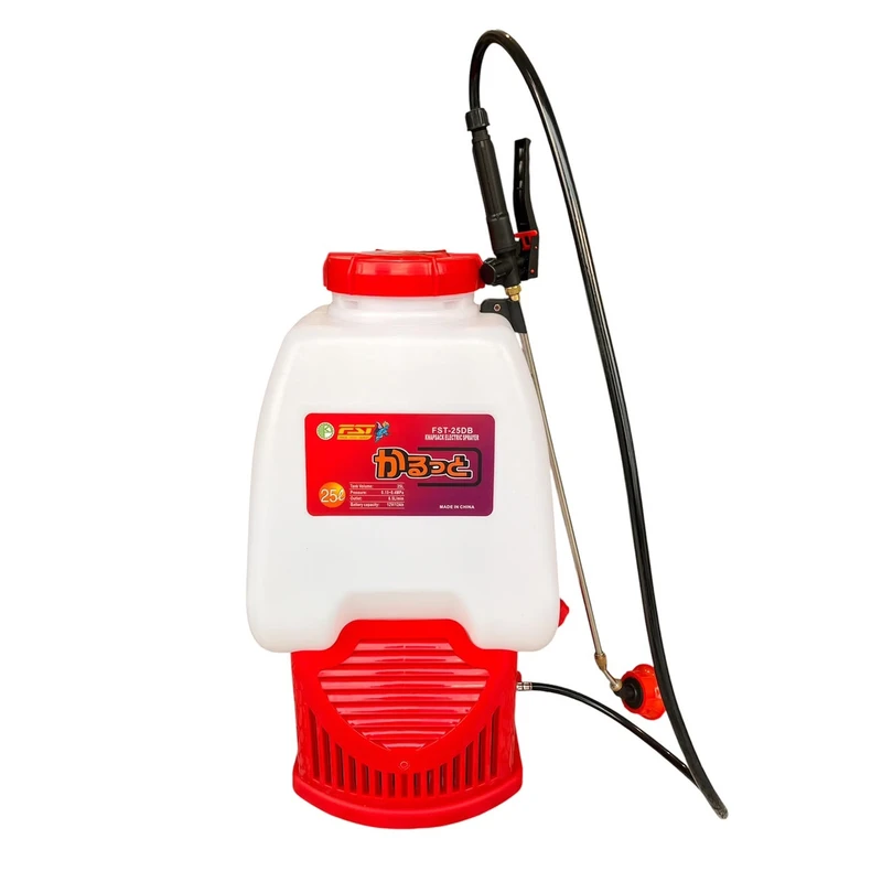 سمپاش شارژی اف اس تی کد FST-25DB مدل دو موتوره ظرفیت 25 لیتر