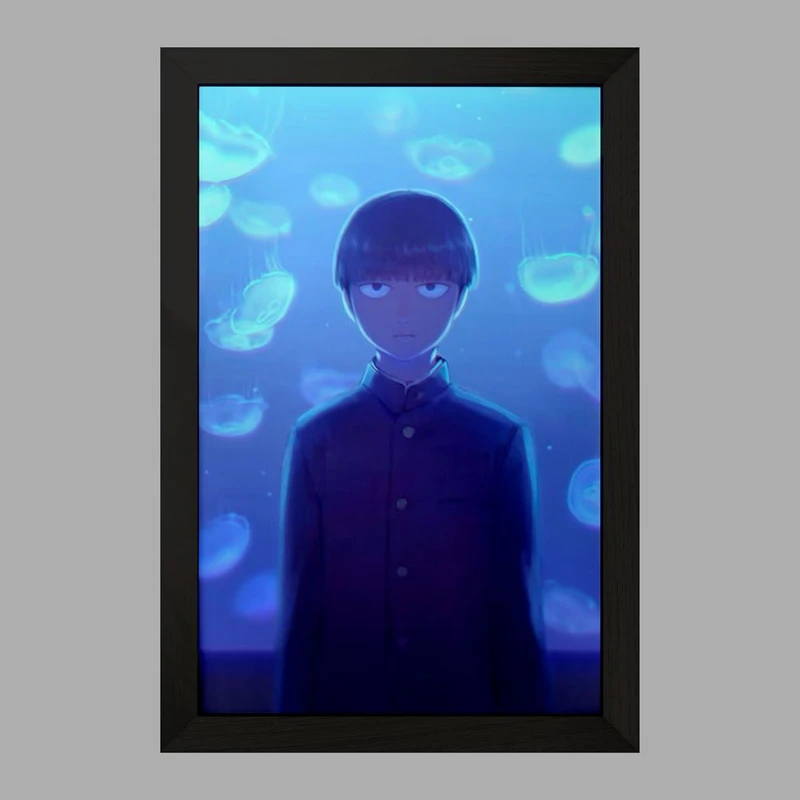 تابلو خندالو مدل شییکو انیمه موب سایکو Mob Psycho 100 کد 24456