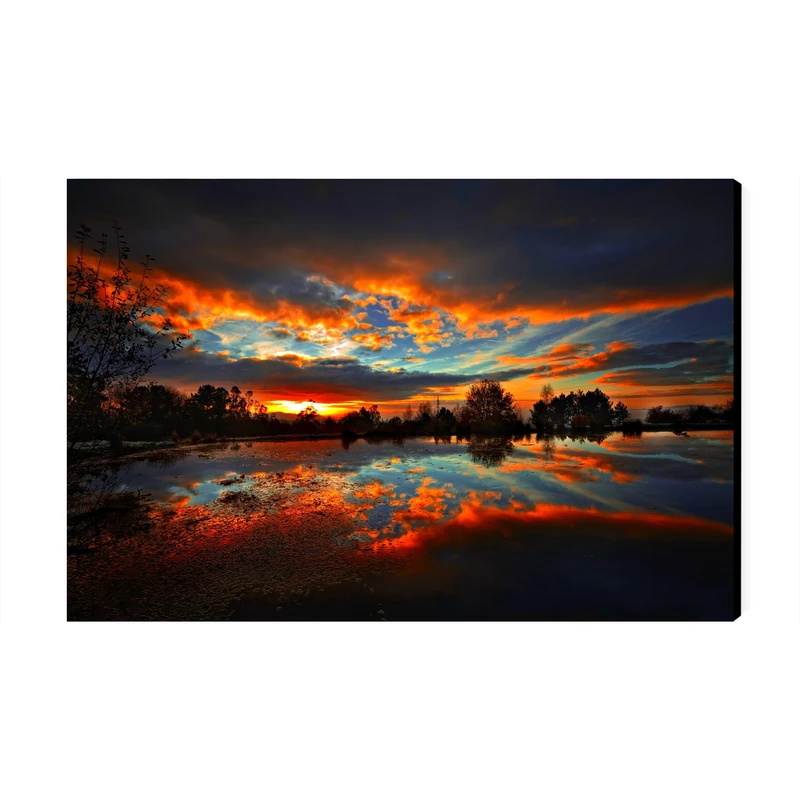 تابلو شاسی عرش مدل فانتزی منظره طبیعت کد As4847