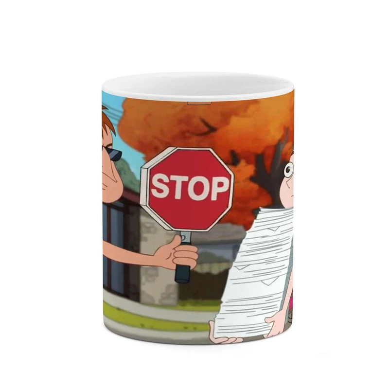 ماگ کاکتی مدل کارتون Milo Murphy's Law کد mgh22796