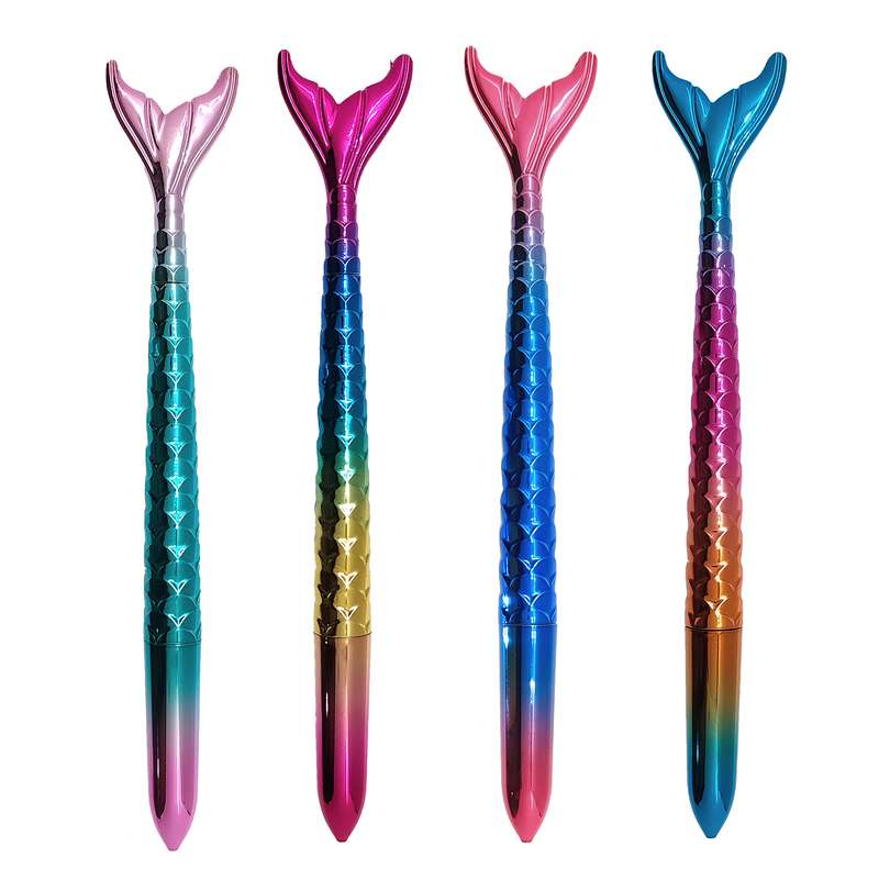 روان نویس مدل ماهی رنگین کمان بسته چهار عددی