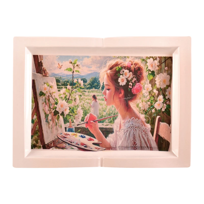 سینی مدل الگانت کوچک نقاش سایز 22×31 سانتی متر