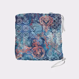 تشک صندلی شمسه نگار مدل انتزاعی گل