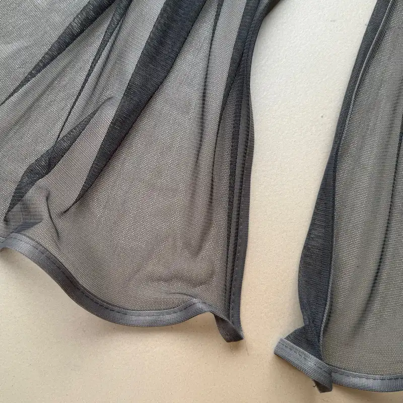 شال زنانه مدل توری ساده دور نوار دوزی شده تابستانی کد 21