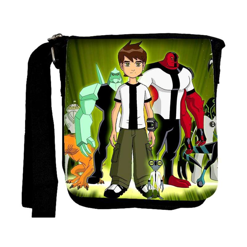 کیف رودوشی بچگانه طرح Ben 10 مدل SB0253 کیف رودوشی بچگانه طرح Ben 10 مدل SB0253