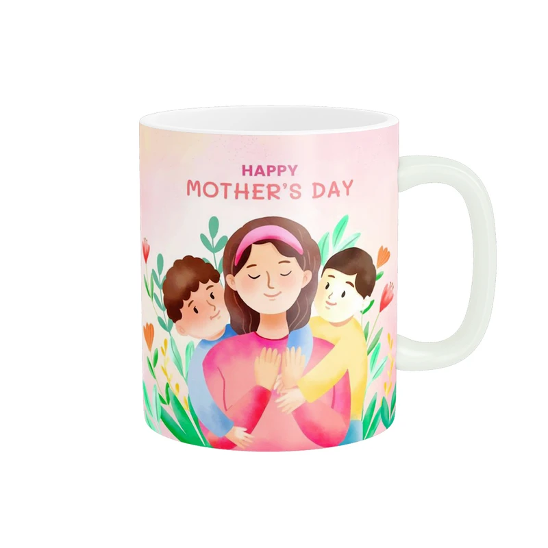 ماگ پادآفرین مدل روز مادر روز زن طرح روز مادر مبارک کد p2718