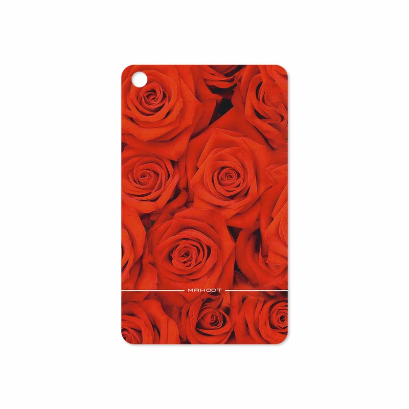 برچسب پوششی ماهوت مدل Red-Flower مناسب برای تبلت شیائومی Mi Pad 4 2018