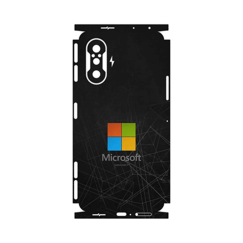 برچسب پوششی ماهوت مدل Microsoft_Logo-FullSkin مناسب برای گوشی موبایل شیائومی Redmi K40 Gaming