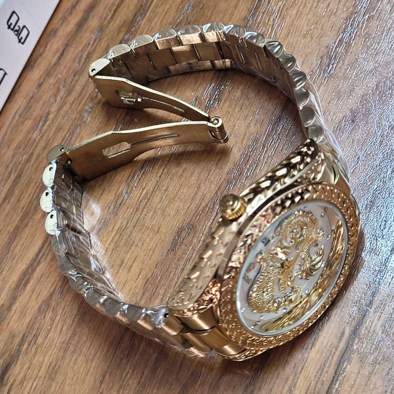 ساعت مچی عقربه‌ای مردانه  مدل دراگون کد T