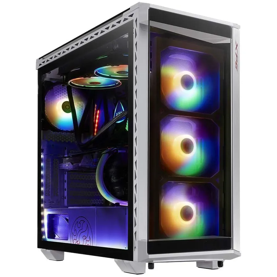 کیس کامپیوتر ای دیتا ایکس پی جی مدل BATTLECRUISER Super Mid-Tower WHITE