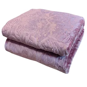 پتو شادیلون طرح برگ دونفره سایز 200x230 سانتی متر