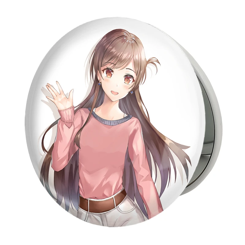 آینه جیبی خندالو طرح چیزورو ایچینوز انیمه کانوجواوکاری مدل تاشو کد 18222 