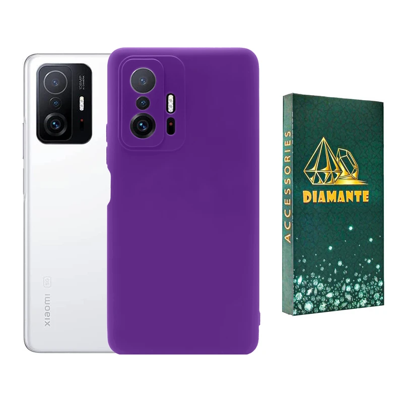 کاور دیامانته مدل sili_77 Gn مناسب برای گوشی موبایل شیائومی Mi 11T