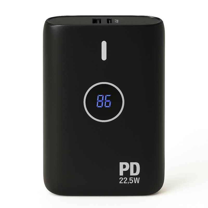 پاور بانک مدل pb93 ظرفیت 10000 میلی آمپر ساعت