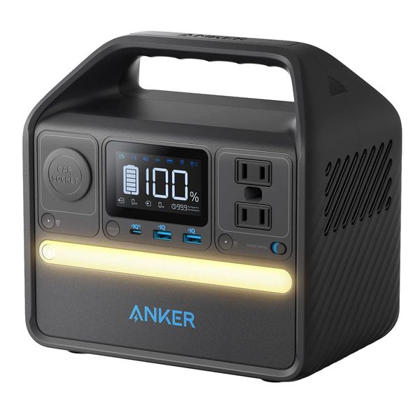شارژر همراه انکر مدل PowerHouse 521 - 256Wh | 200W ظرفیت 256000 میلی آمپر ساعت