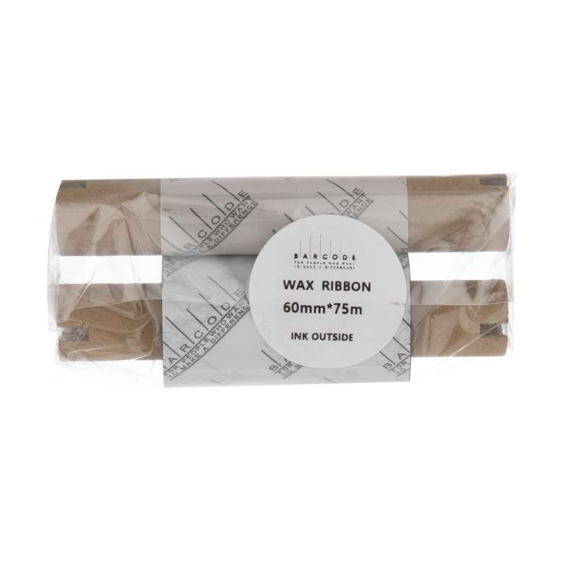 ریبون پرینتر لیبل زن بارکد مدل Wax 60 mm x 75 m ریبون پرینتر لیبل زن بارکد مدل Wax 60 mm x 75 m