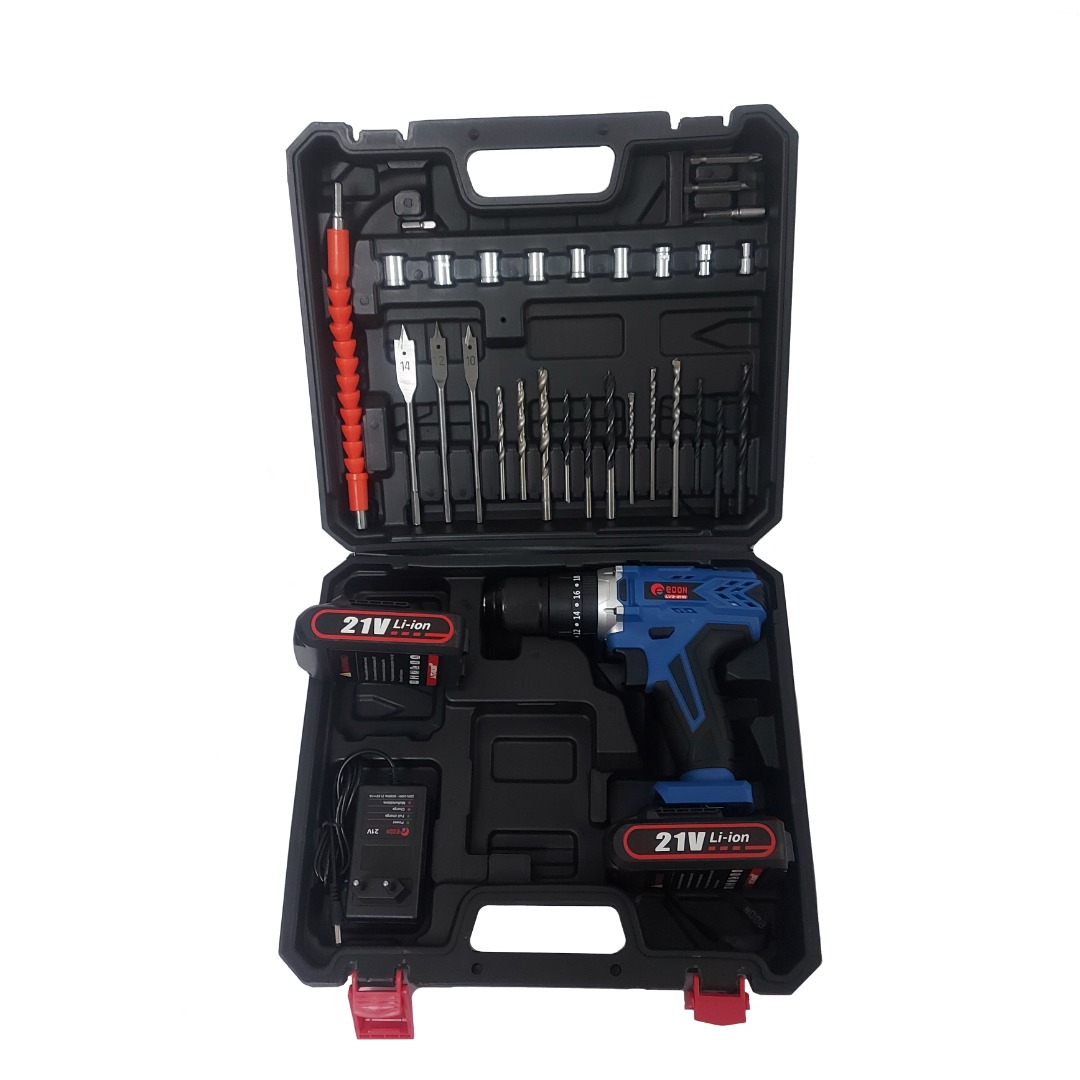 دریل پیچ گوشتی چکشی شارژی ادون مدل LV3-2110