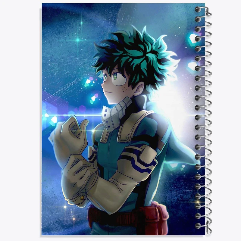 دفتر لیست خرید 50 برگ خندالو طرح دکو انیمه آکادمی قهرمان من کد 16127