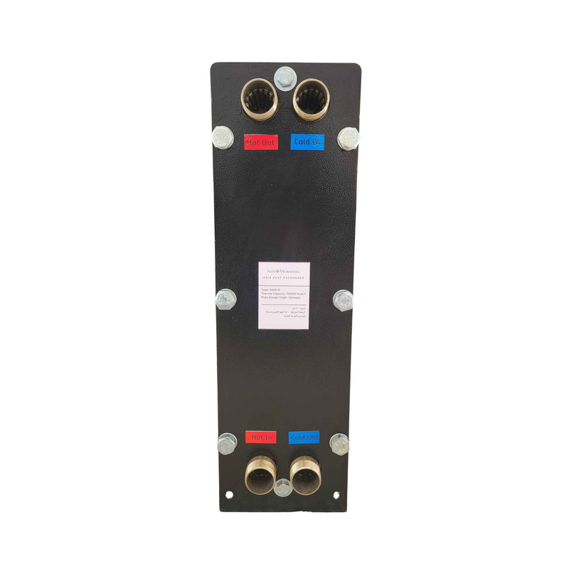 مبدل حرارتی صفحه‌ای مدل 3000 لیتر آسیامبدل